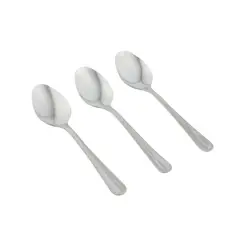 CASA JOVEN - Juego de Cucharas Acero Inoxidable 3 Piezas 1.5mm