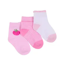 REDWOOD - Pack X3 Medias Bebé Niña
