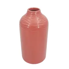 CASA JOVEN - Maceta Cerámica Botella Blush 13Cm