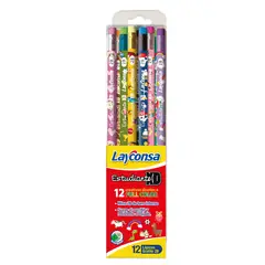 LAYCONSA - Lápices Grafito 2B Caja 12 Und