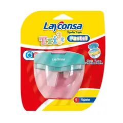 LAYCONSA - Tajador Triple Pastel Con Depósito