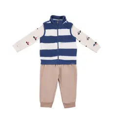 REDWOOD - Conjunto Chaleco 3 Piezas Bebé Niño