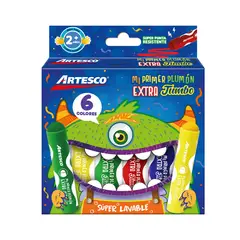 ARTESCO - Mi Primer Plumón Extra Jumbo Empaque 6 Und