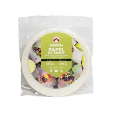 undefined - Papel de Arroz Barcidda Tamaño 22cm Bolsa 300 g