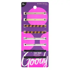 GOODY - Barretes Patter Stay Tight Empaque 8 Und