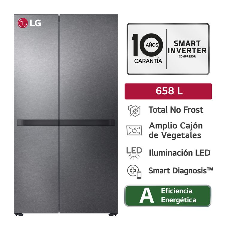 REFRIGERADORA GS66BPM 658 L