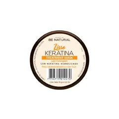 BE NATURAL - Mascarilla Be Nature Lisso Keratina 35 g
