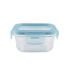 CASA JOVEN - Hermético Vidrio Cuadrado Cielo 310 mL