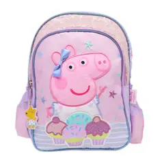 PEPPA PIG - Set Mochila Color Lila