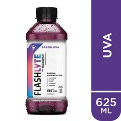 undefined - Bebida Rehidratante Flashlyte Uva Botella 625 mL