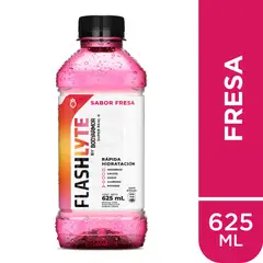 undefined - Bebida Rehidratante Flashlyte Fresa Botella 625 mL