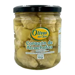 OLIVOS DEL SUR - Corazón Alcachofas en Salmuera Envase 410 g