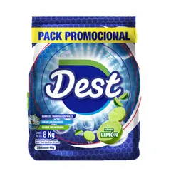 undefined - Detergente Dest Polvo Limón Bolsa 8 Kg