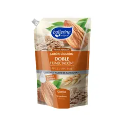 BALLERINA - Jabón Líquido Avena y Almendra Doypack 750 mL