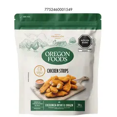 OREGON FOODS - Chicken Strips Congelado Empaque 300 g