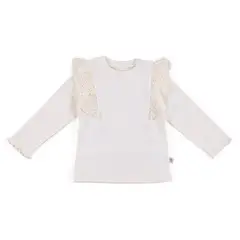 REDWOOD - Polo Rib Ruffle Bebé Niña