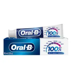 ORAL B - Crema Dental 100% Envase 95 mL