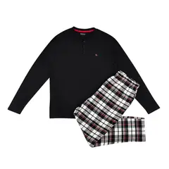 REDWOOD - WEB PIJAMA FRANELA HOMBRE ANCHOR S