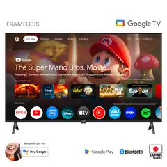 JVC - Televisor LED 40'' Isdbt FHD Google TV