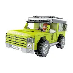 COGO - Bloques Auto Aventura Verde 270 Pzas