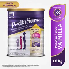 PEDIASURE - Alimento Nutricional Polvo Vainilla Lata 1.6 Kg