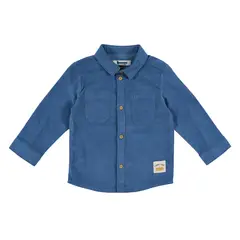 REDWOOD - WEB CAMISA CORD CAMP BO O25 INDIGO 6M