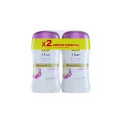 DOVE - Antitranspirante en Barra Orquídea Pack 2 Und