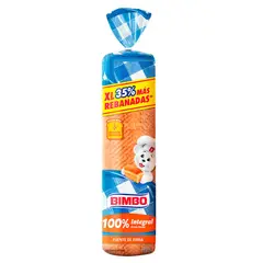 BIMBO - Pan De Molde Integral XL Bolsa 810 g