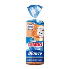 BIMBO - Pan De Molde Blanco Familiar Bolsa 590 g