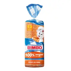BIMBO - Pan De Molde Integral Familiar Bolsa 620 g