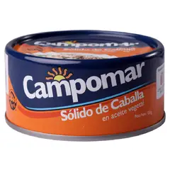 CAMPOMAR - Sólido De Caballa En Aceite Vegetal Lata 150 g