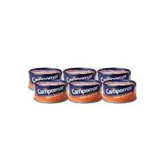 CAMPOMAR - Sólido de Caballa Sixpack Lata 150 g