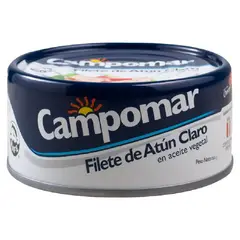 CAMPOMAR - Filete De Atun Claro En Aceite Vegetal Lata 150 g