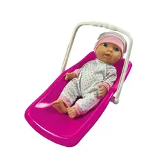 BOSTECITOS - Muñeca Babydoll Clip Lila