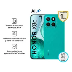 HONOR - Smartphone X8C 8Gb 256Gb Marrs Green