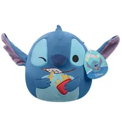 SQUISHMALLOWS - Peluche Stitch con Papas Fritas 16 cm