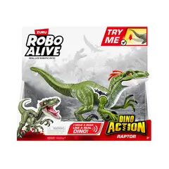 ROBO ALIVE - Dinosaurio Raptor con Sonido