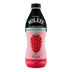 YOLEIT - Yogurt Bebible Sabor Fresa Botella 950 g