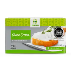 TOTTUS - Queso Crema Caja 227 g