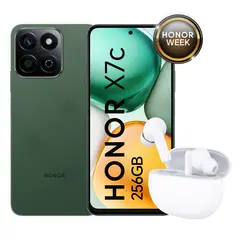 HONOR - Smartphone X7C 8Gb 256Gb Green + Earbuds X7i