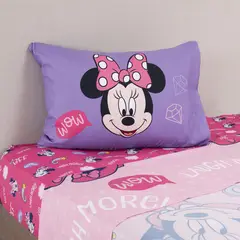 DISNEY - Juego de Sábanas Infantil Minnie 1.5 plz.