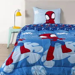 MARVEL - Edredón Infantil Spiderman 1.5plz.