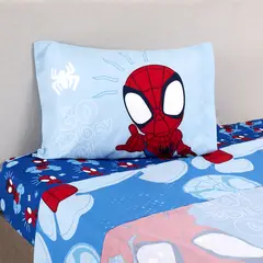 MARVEL - Juego de Sábanas Infantil Spiderman1.5 plz.
