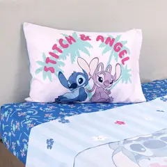 DISNEY - Juego de Sábanas Infantil Stitch 1.5 plz.