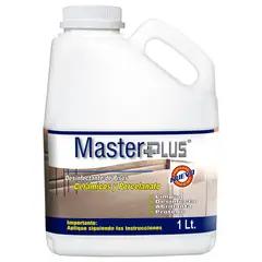 undefined - Limpiador Desinfectante Master Plus Pisos Cerámicos Envase 1 L
