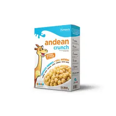 NUNATURA - Cereal De Cereales Andinos Sabor Vainilla Caja 200 g