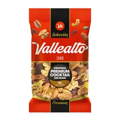 VALLEALTO - Mix Frutos Secos Premium Cocktail Bolsa 150 g