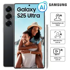 SAMSUNG - Smartphone Galaxy S25 Ultra 256Gb Titanium Black