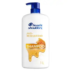 HEAD AND SHOULDERS - Shampoo Head Shoulders Antiresequedad Miel Envase 1 L