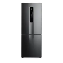 ELECTROLUX - REFRIGERADORA BOTTOM FREEZER 490L NEGRO